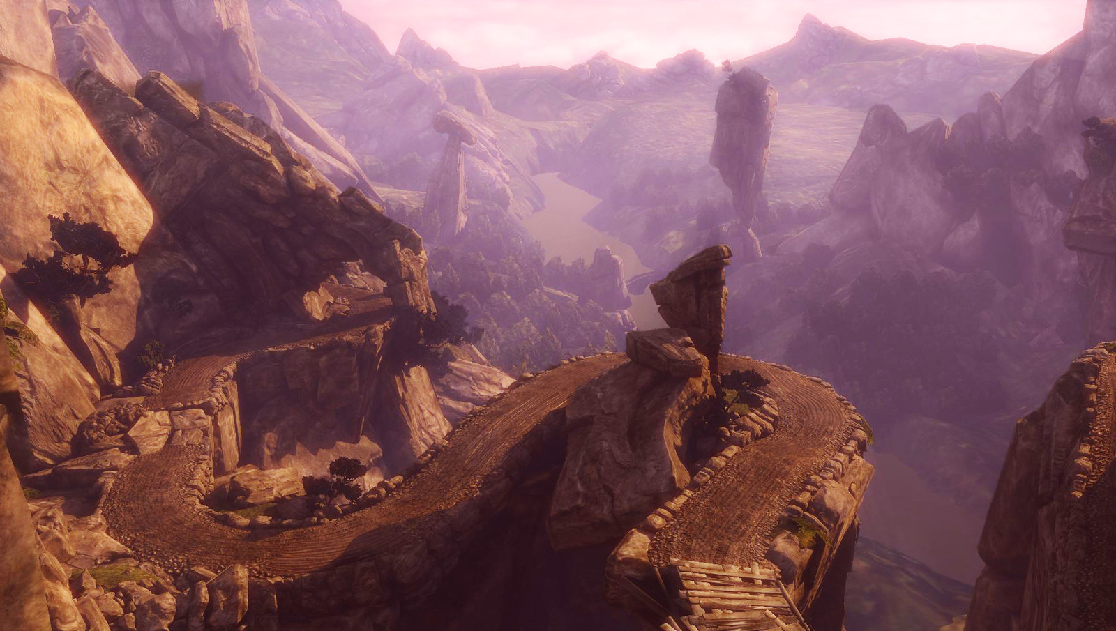 "Fable the Journey". Early Concept level. 3d assets, materials, textures, and lighting Done in Unreal.