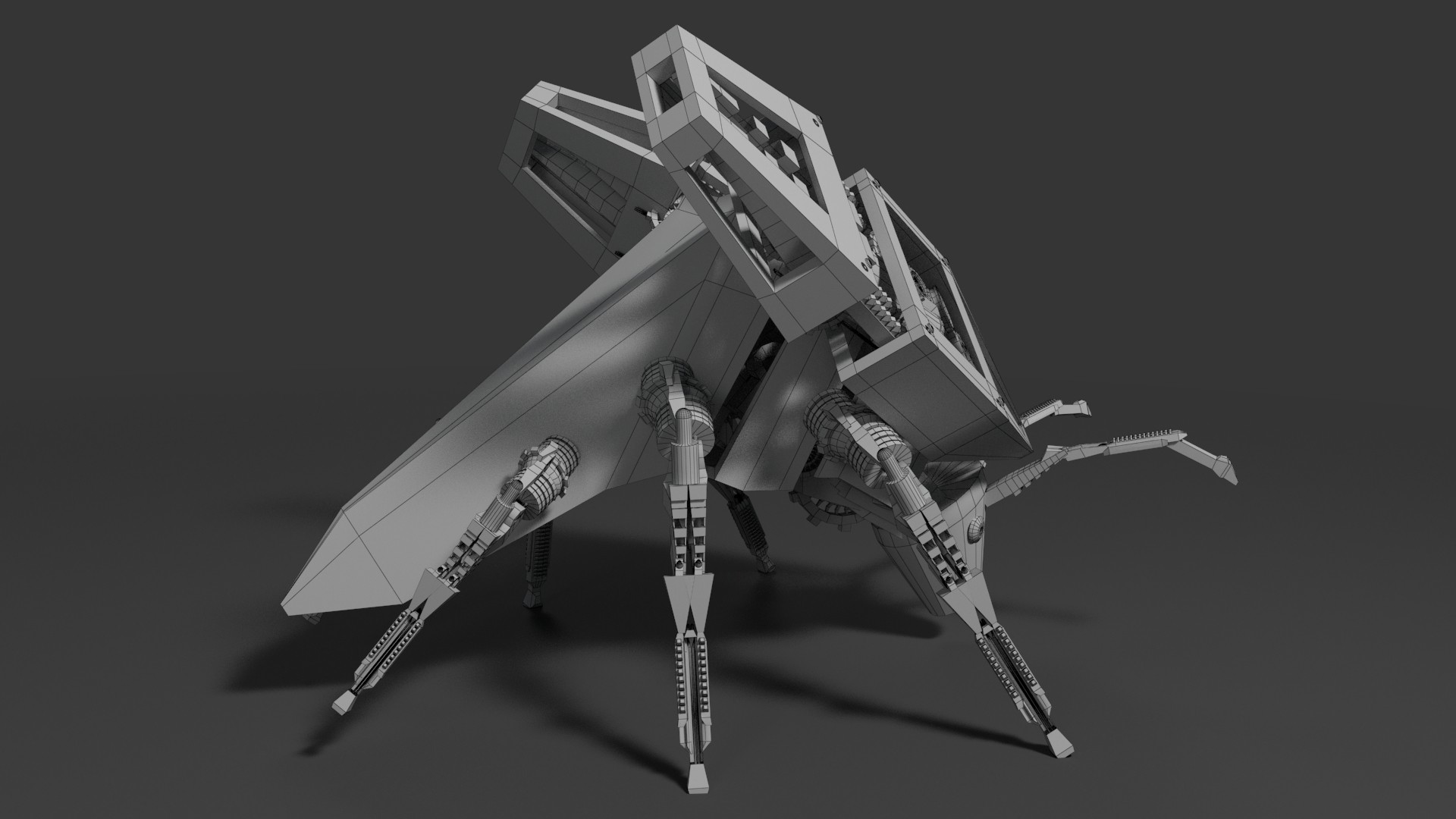 Artstation Assignment 1b Robotic Insect Seow Wei