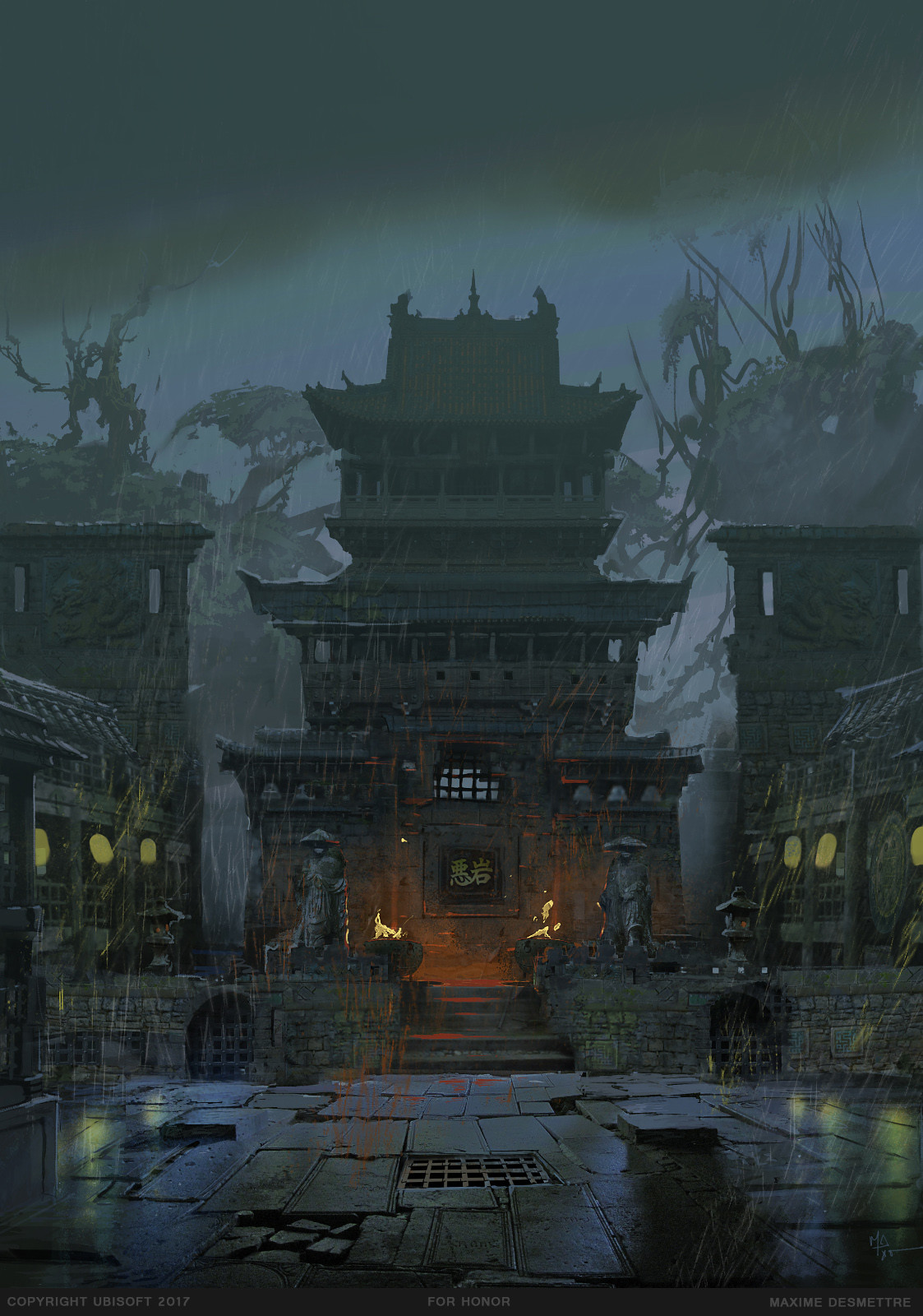 For Honor : Fighting Arena environment study (2015)
Photoshop
