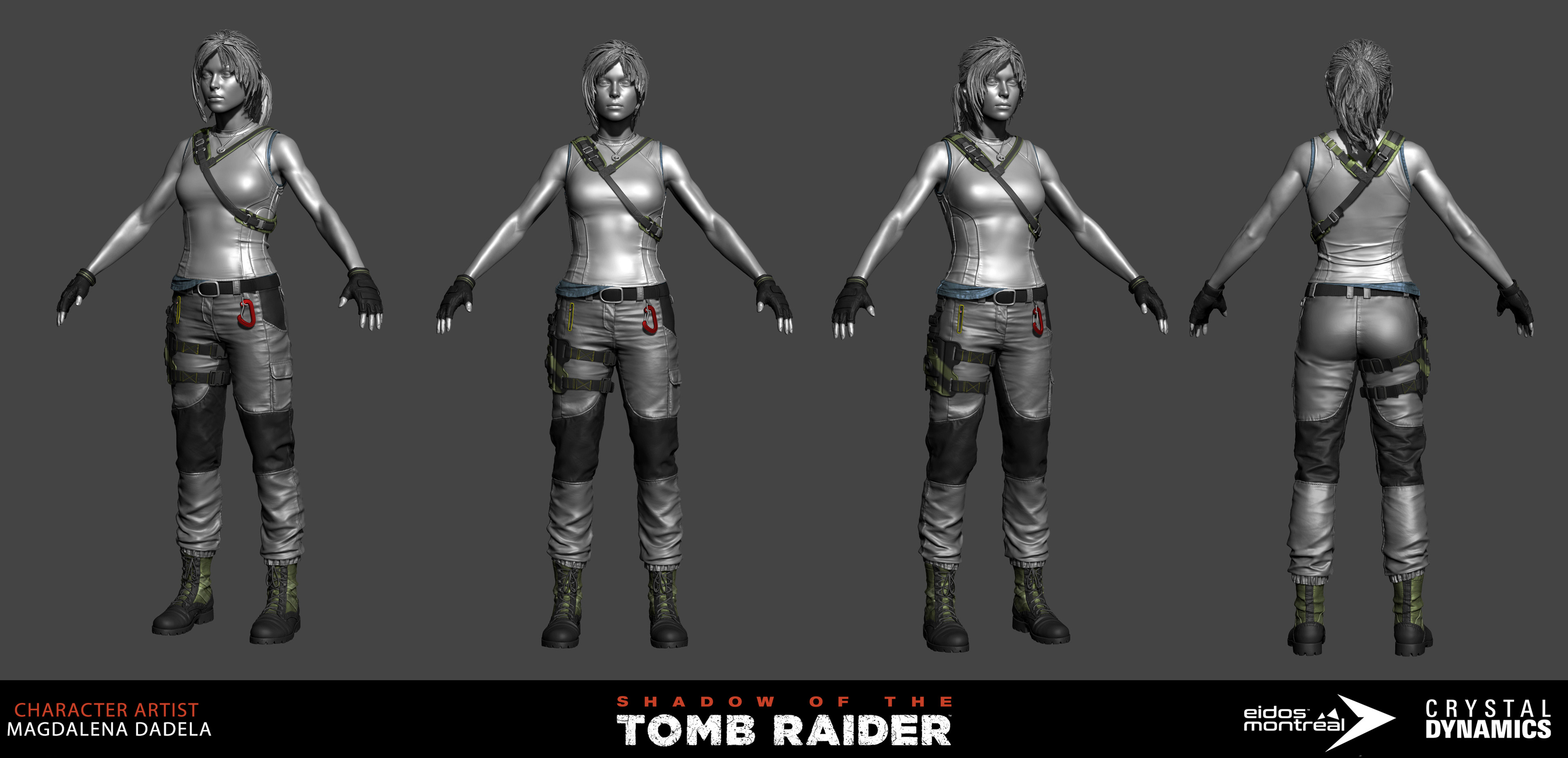 Artstation Shadow Of The Tomb Raider Characters Magdalena Dadela