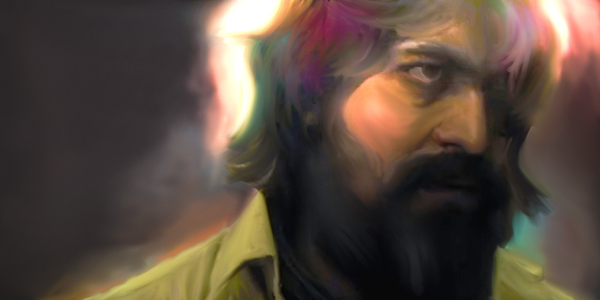 Ashish Andhariya Digital Painting Of Kgf Movie