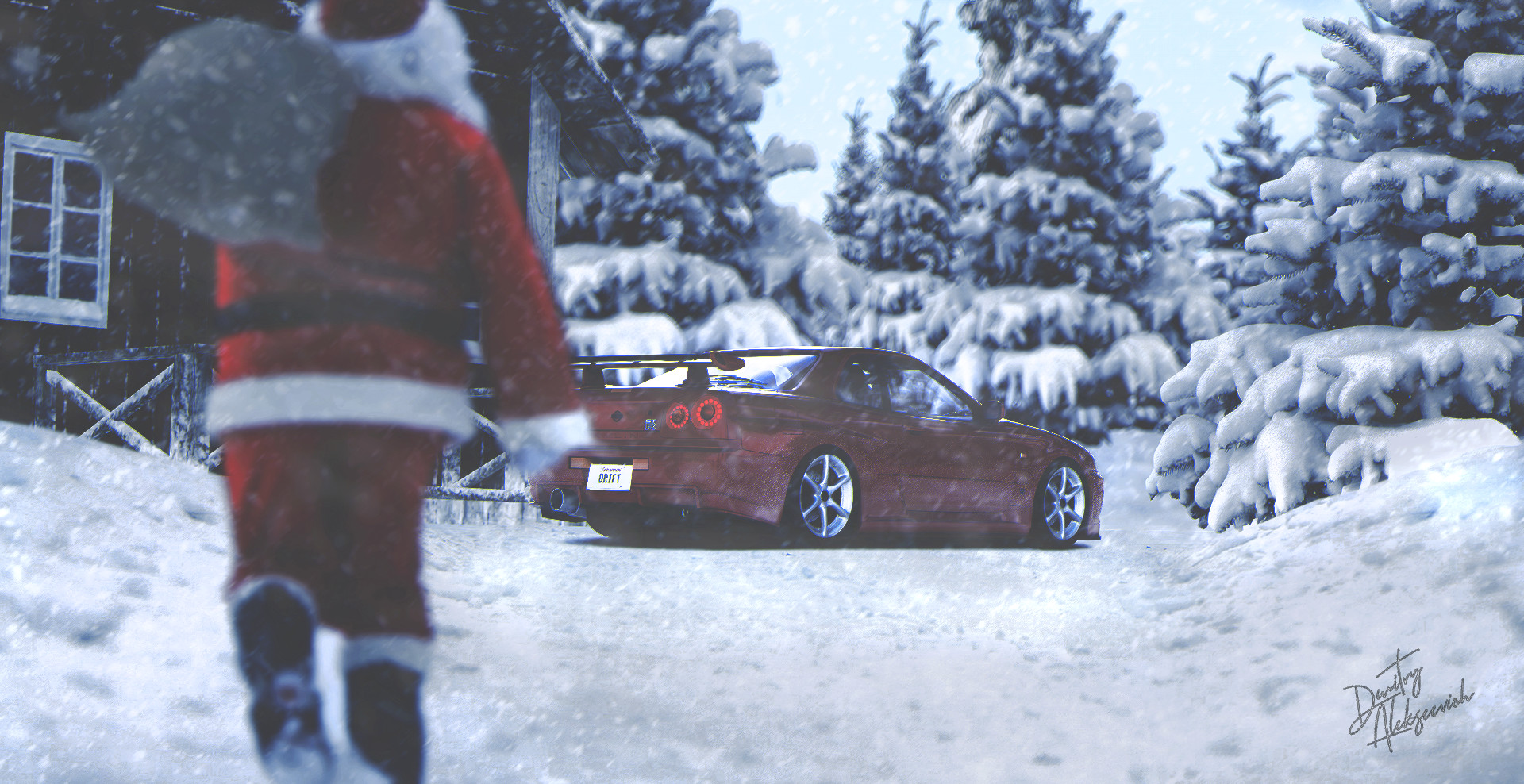 ArtStation Nissan Skyline R34 GT-R