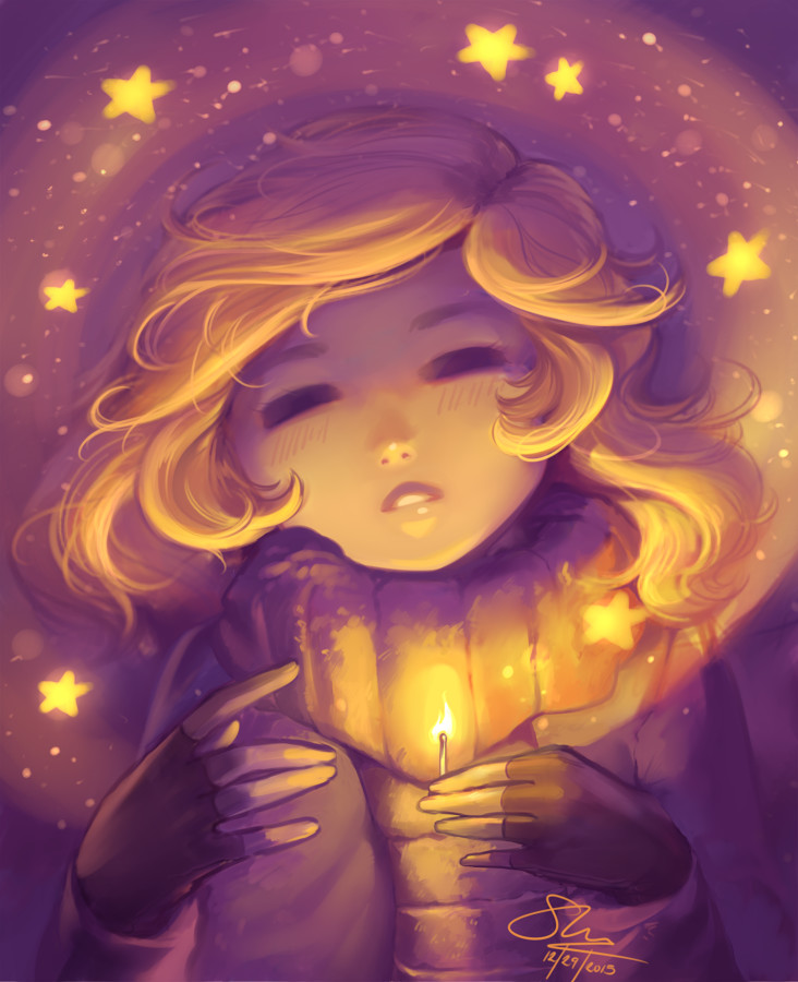 S. Red Amparo The Little Match Girl