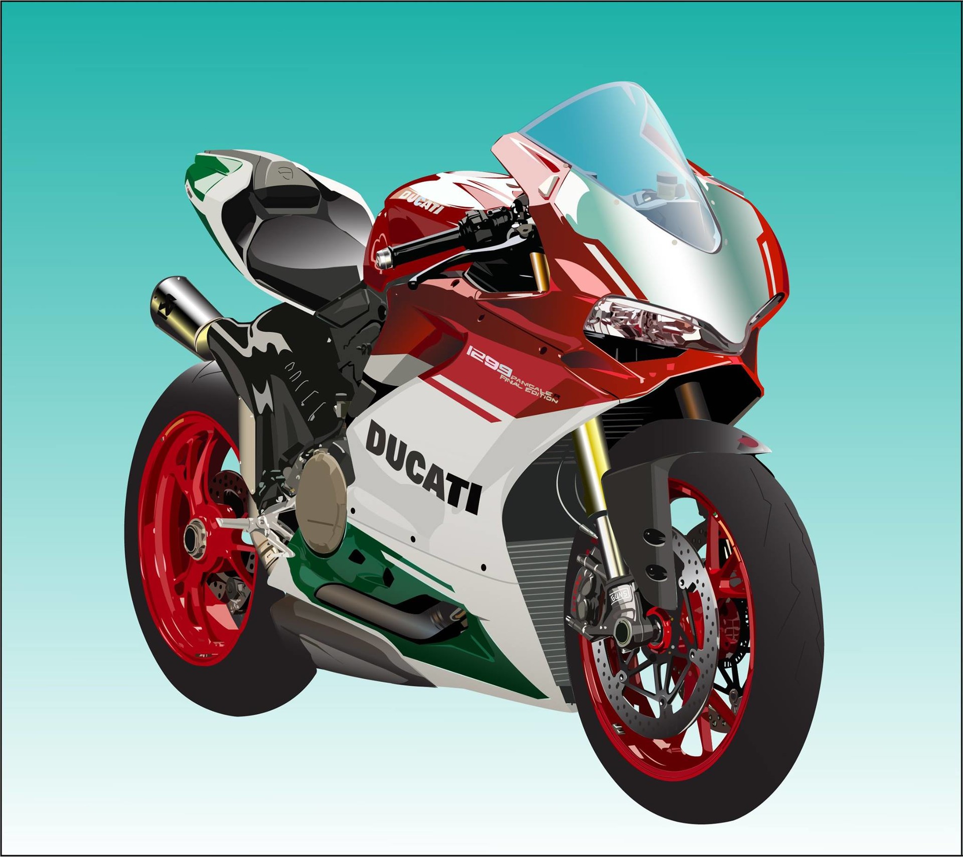 Artstation Ducati 1299 Panigale Koichi Vivian Mori