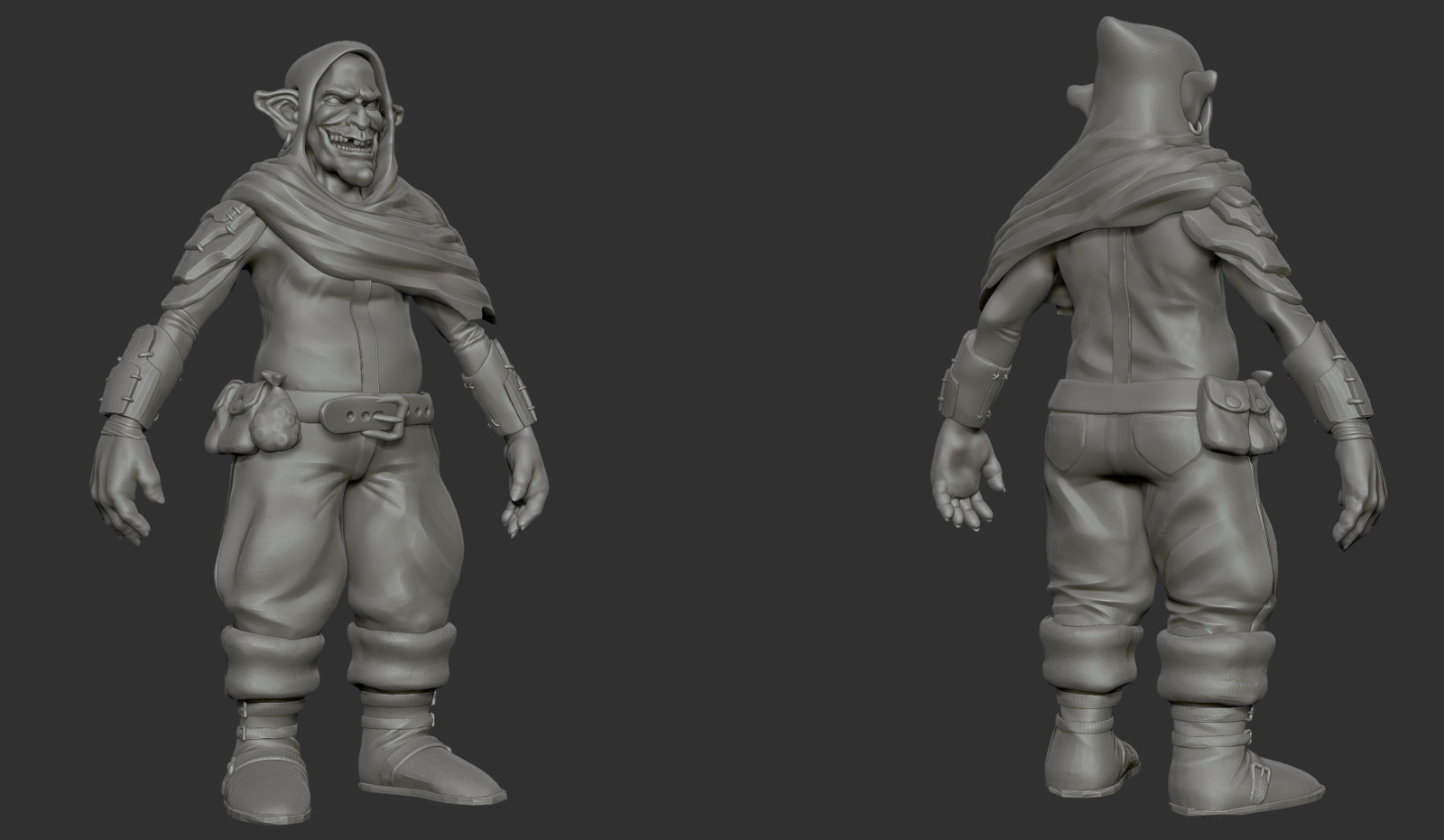 Goblin: high poly
