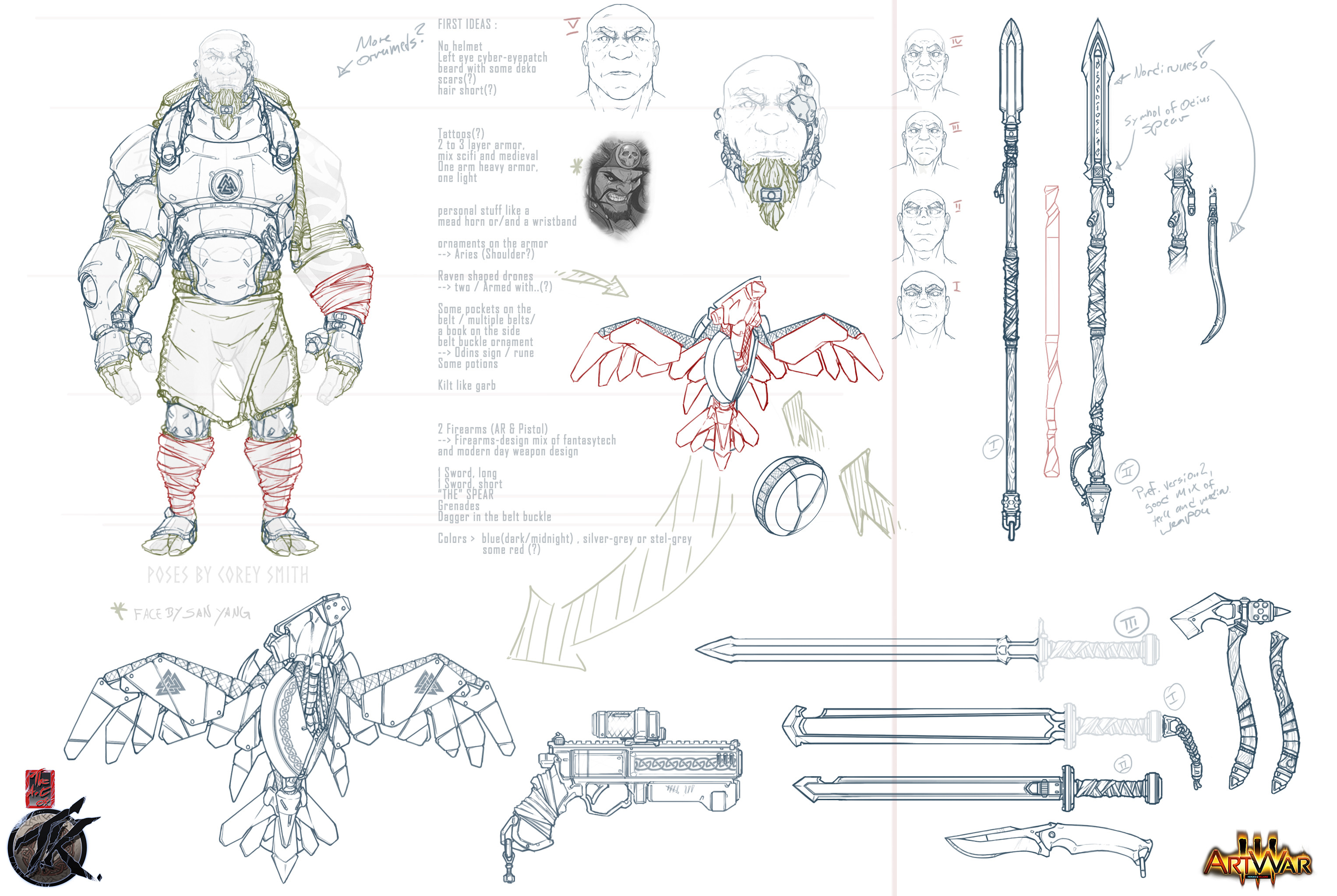激安価格の ArtStation - HAND OF THE GODS / Character Design / Work 