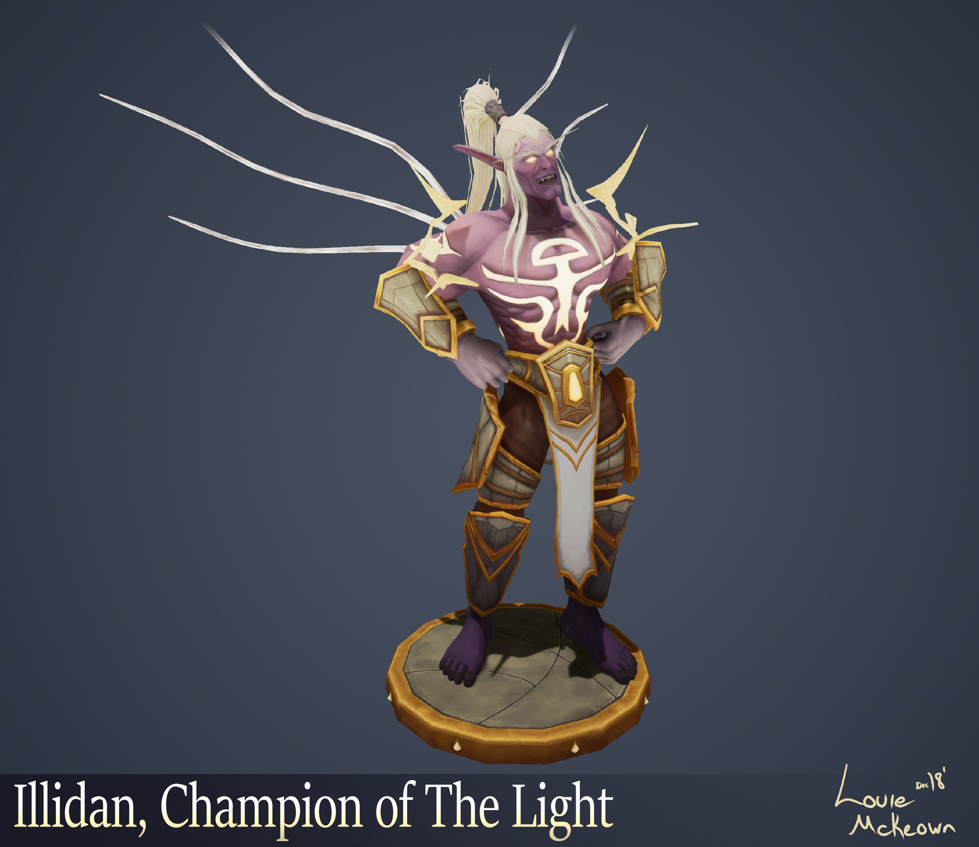 Louie McKeown - Illidan, Champion of Light