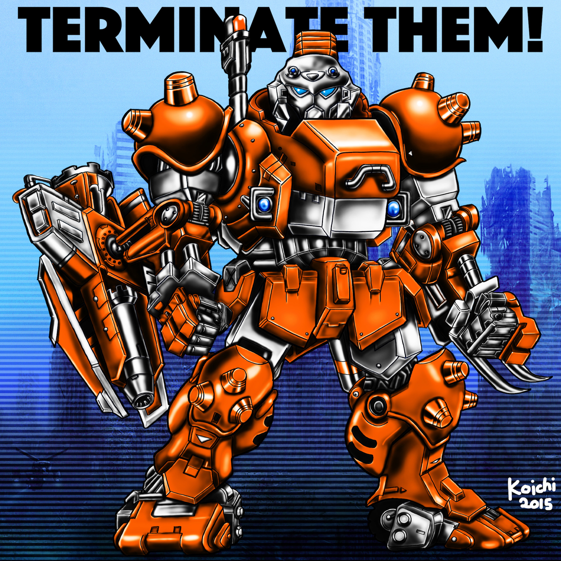 Koichi Vivian Mori - Armored Warrior