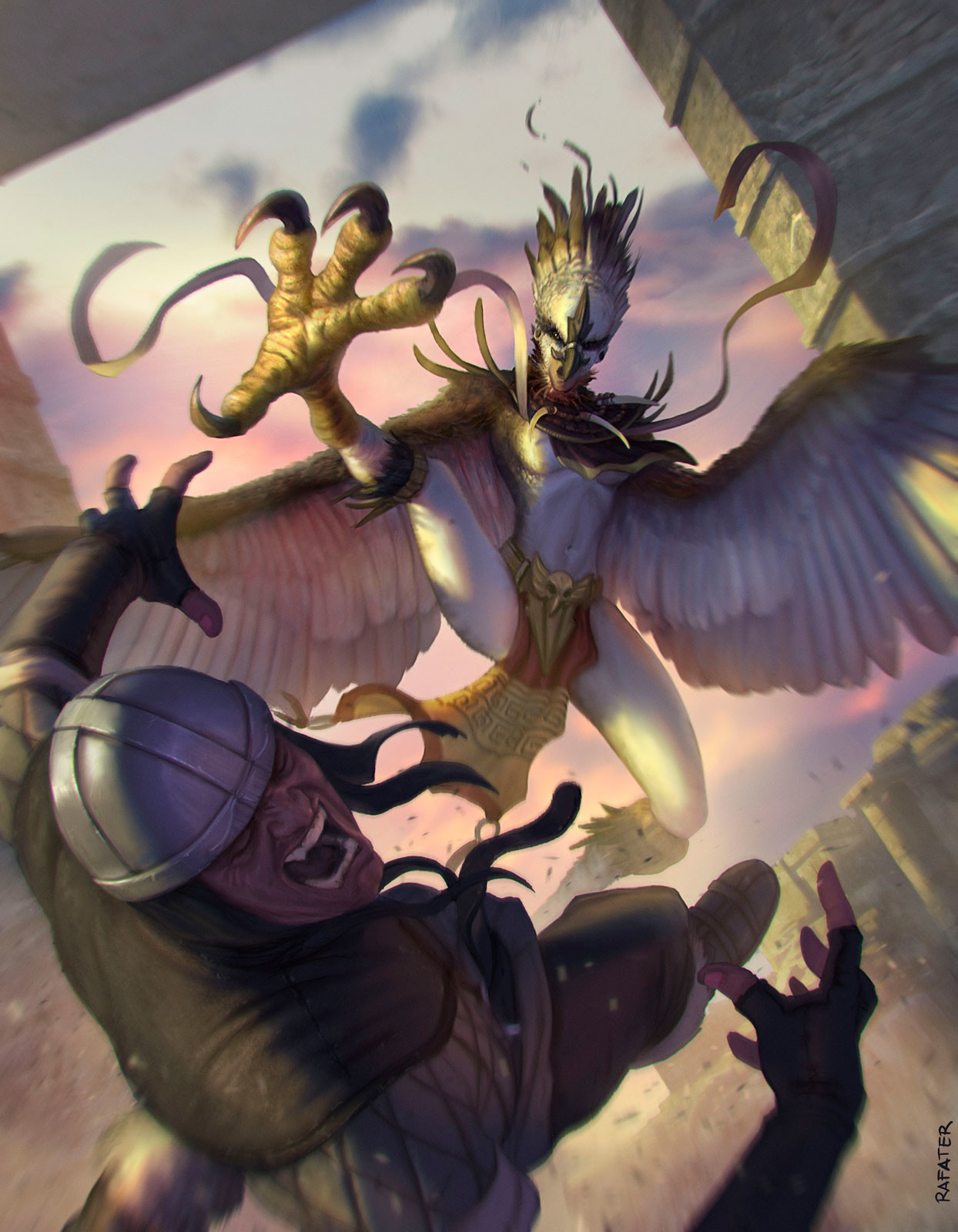 Dragoborne: Raging Harpy