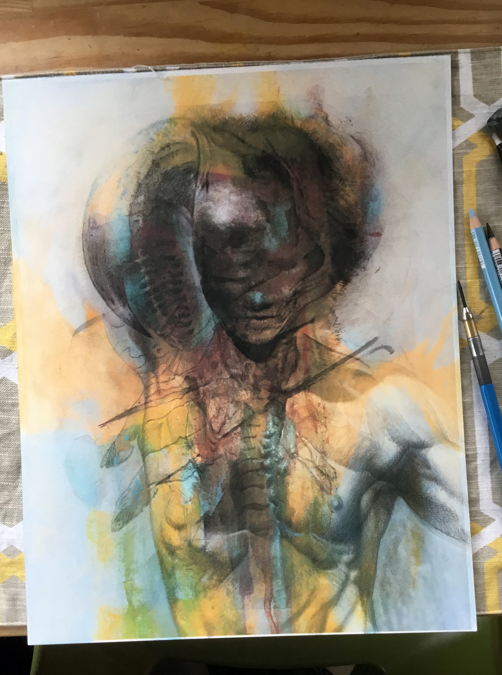 咆哮 虎 佐藤晃永 作 美術品