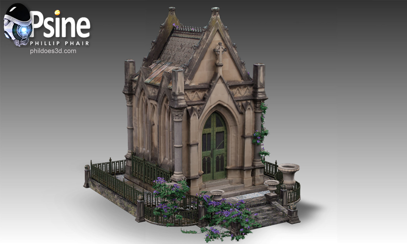 Gothic Folly Model