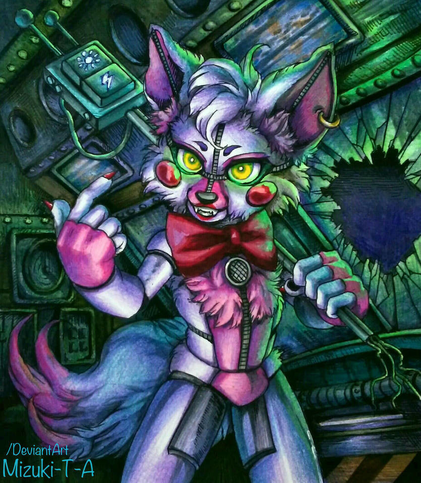 Artstation Fnaf Sl Funtime Foxy Fanart Mizuki T A