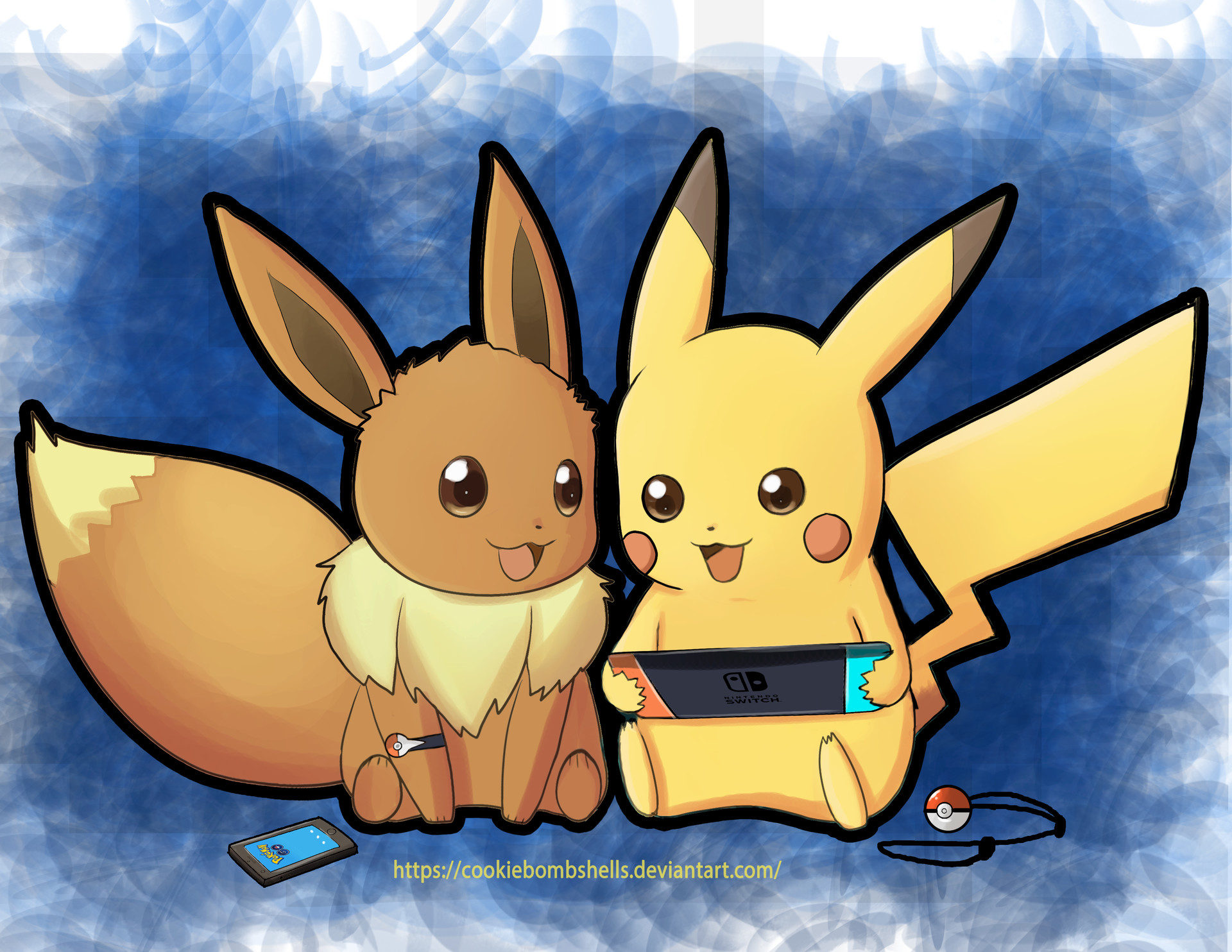 CookieBombShells ! - Pikachu and Eevee