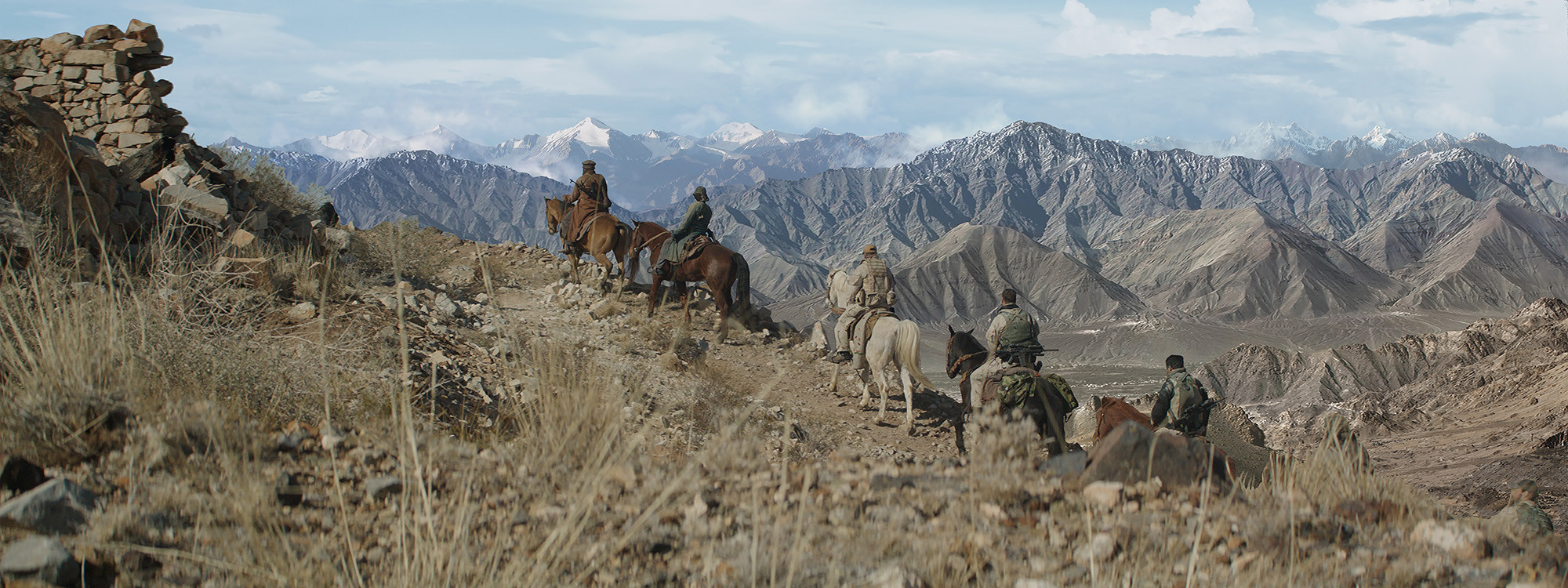 '12 Strong' : Matte Painting