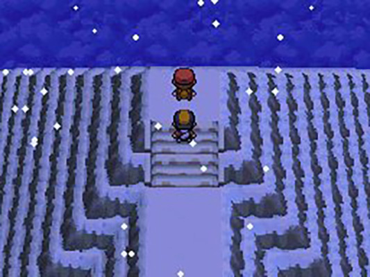 The reference frame from the remake of Gold and Silver version