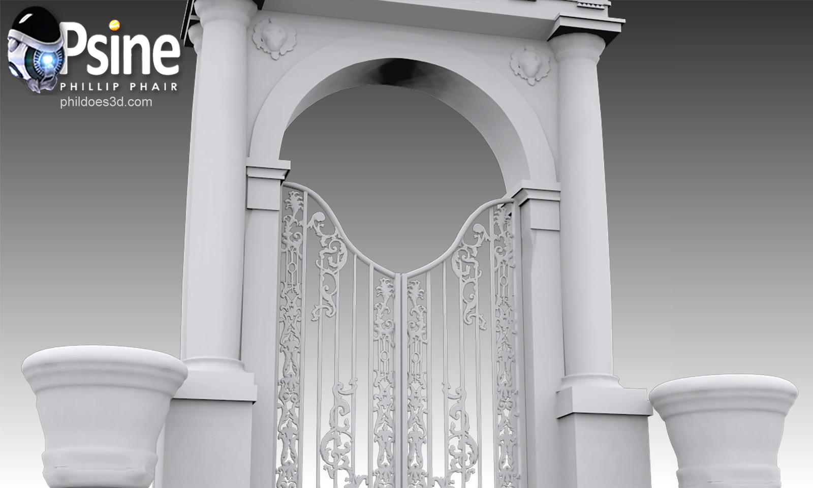 Decorative Gate Occlusion