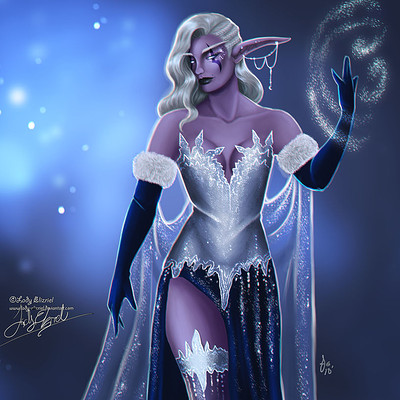 Lady Elizriel Fan Art