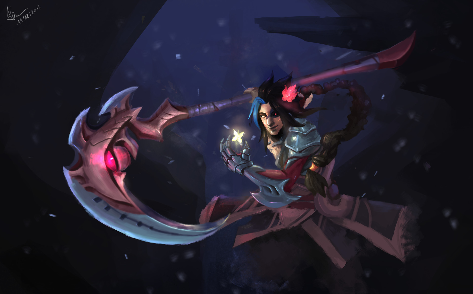 Kayn Fanart Lol Artstation Kayn Fanart Phuong Dau artstation kayn fanart phuong dau