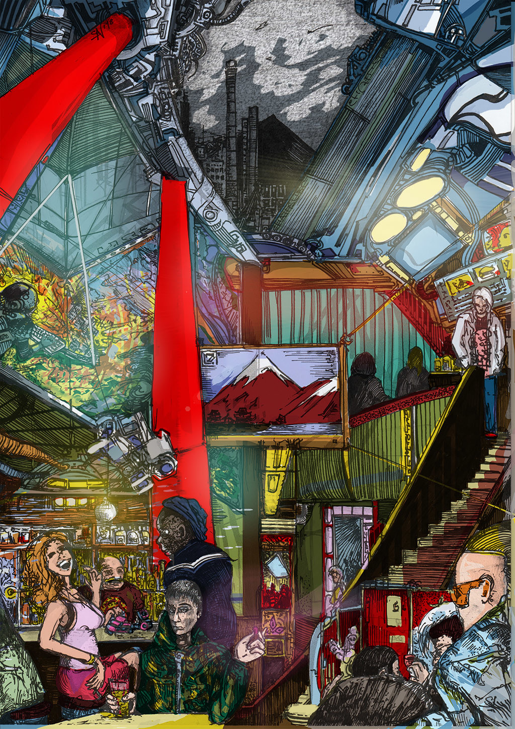 Artstation Chiba City Blues Some Noise