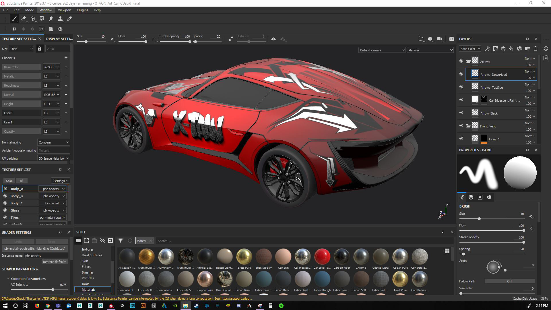 Artstation X Taon Art Car Contest Christophe David