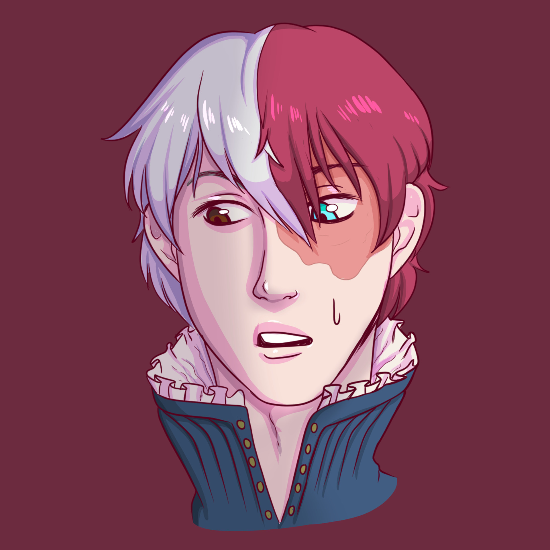 Artstation Prince Todoroki Dove