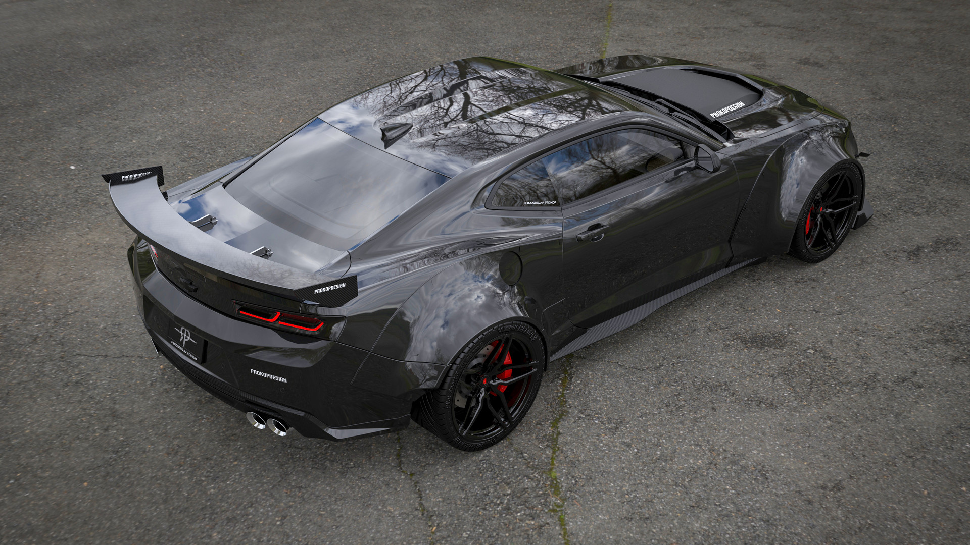 Камаро zl1 Widebody