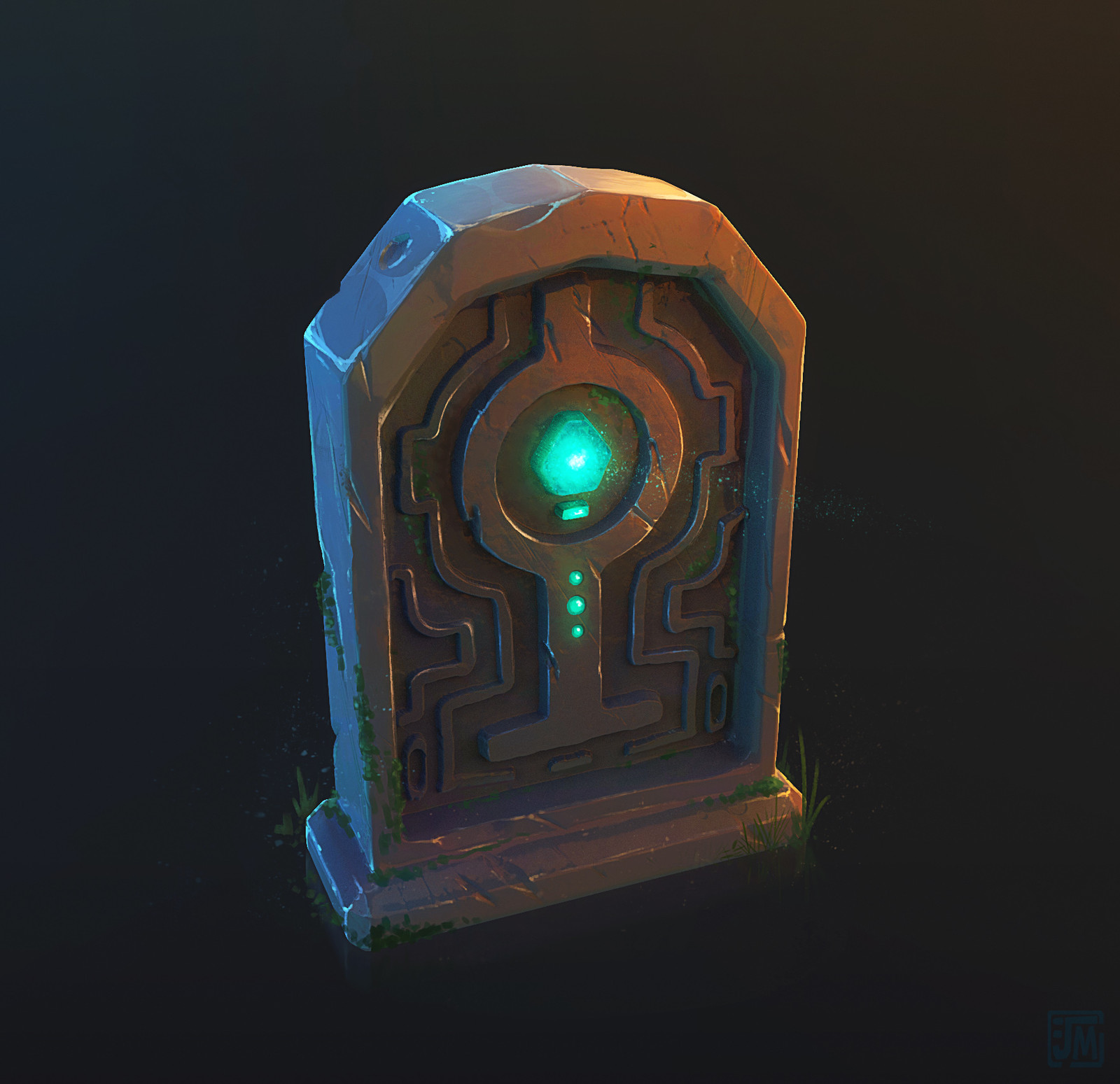 Magical Gravestone 