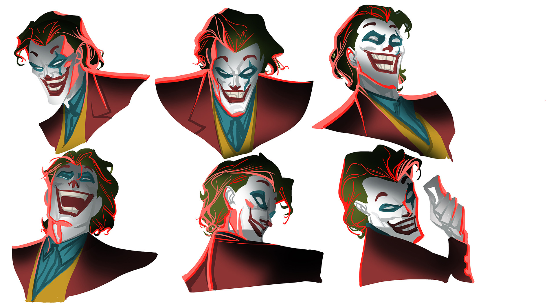 ArtStation - New Joker - Animated Character Study, Thony Silas