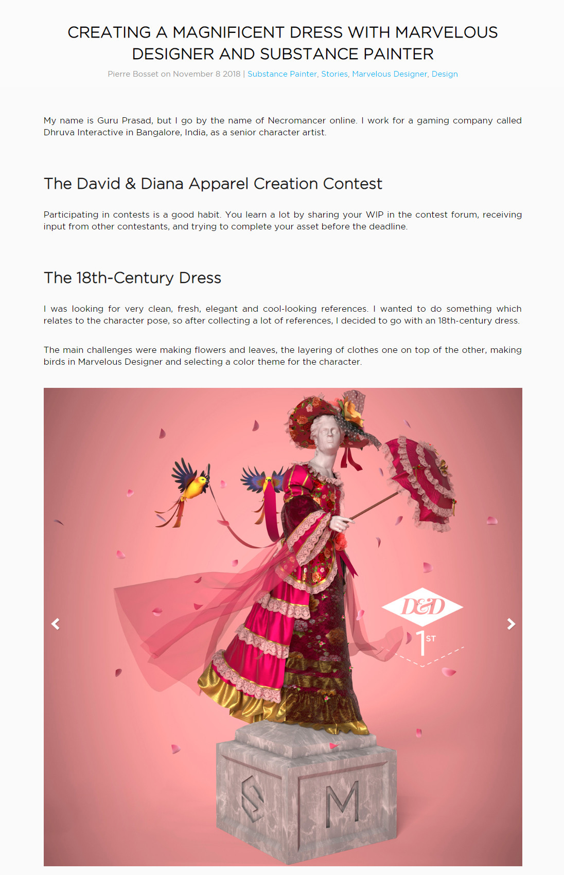 Necromancer T Allegorithmic The David Diana Apparel Creation Contest Tutorial Interview Necromancer T Allegorithmic The David Diana Apparel Creation Contest Tutorial Interview