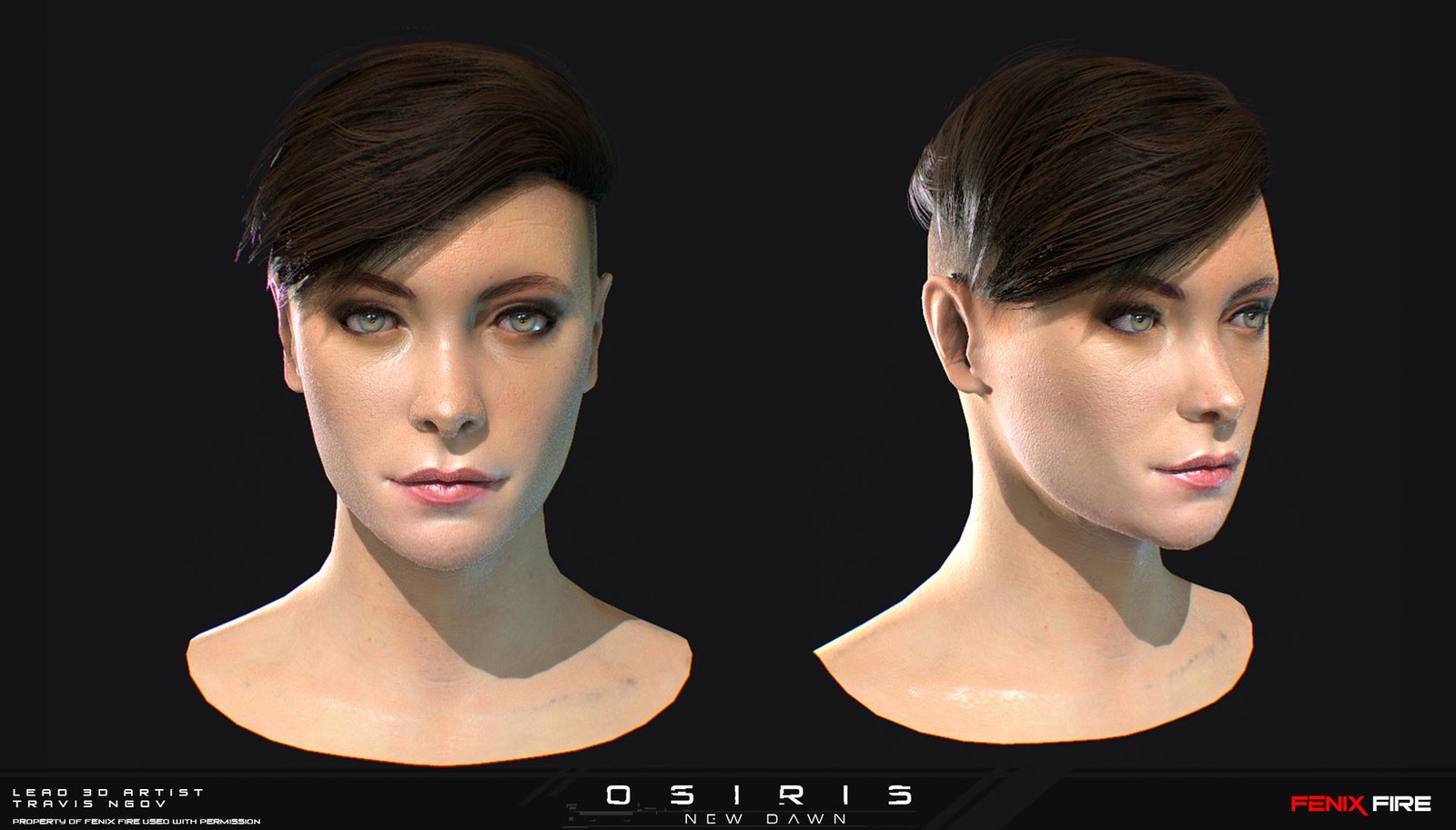 NPC Head update (Sculpt, Texture)