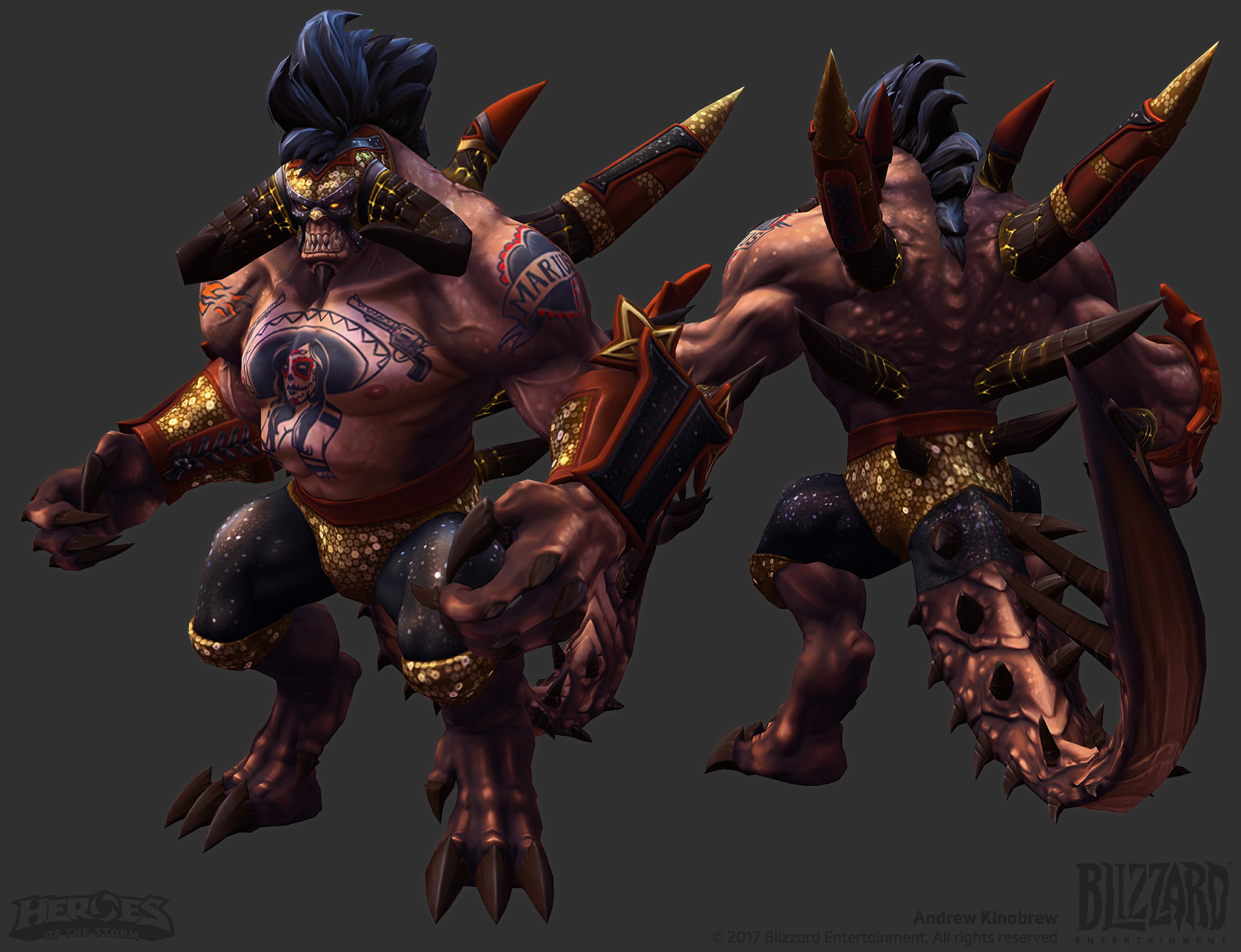 Artstation Nexomania Skins Andrew Kinabrew