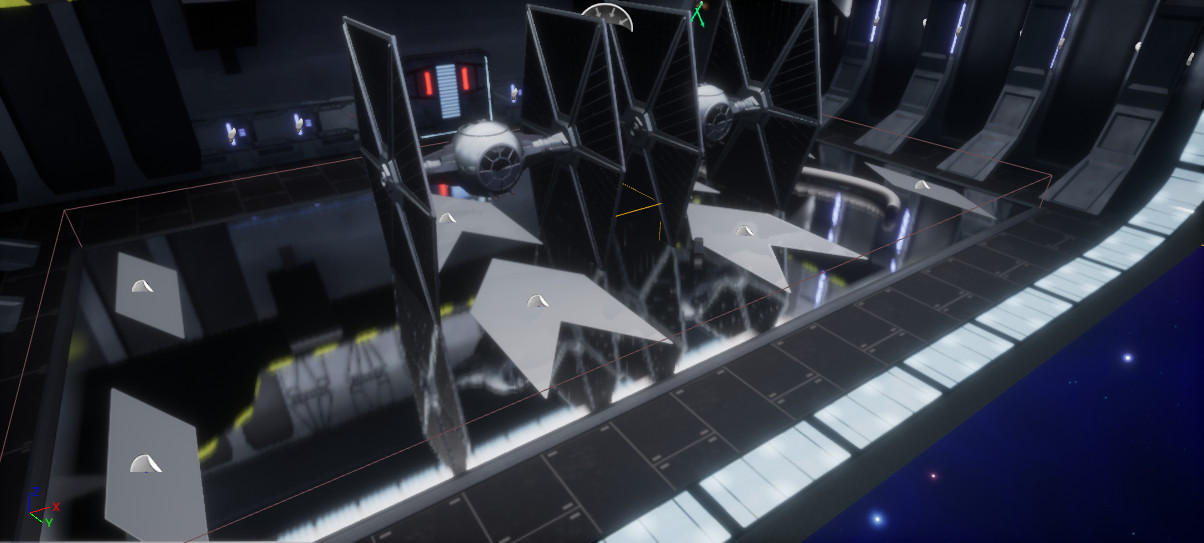 Artstation Star Wars Jedi Knight 2 Jedi Outcast Mission On Alzoc 3 Hangar Remake Unreal Engine 4
