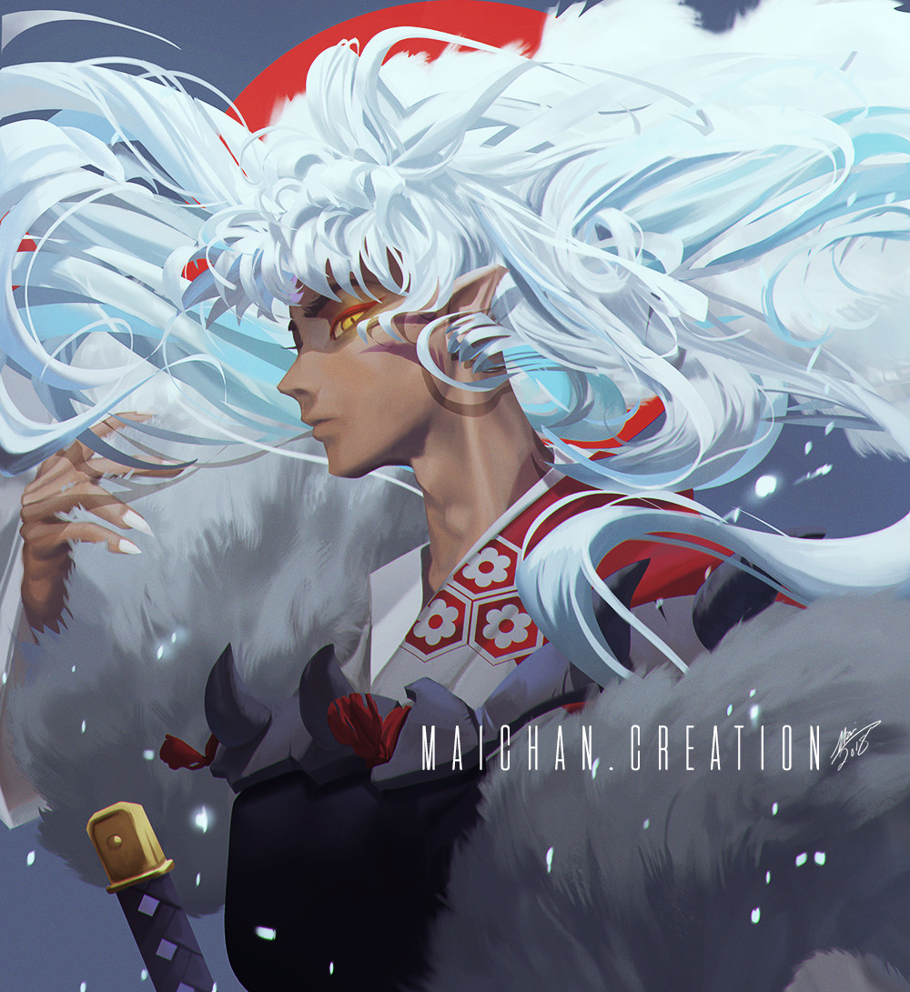 Artstation 殺生丸 Sesshōmaru Maichan Creation Artstation 殺生丸 Sesshōmaru Maichan Creation