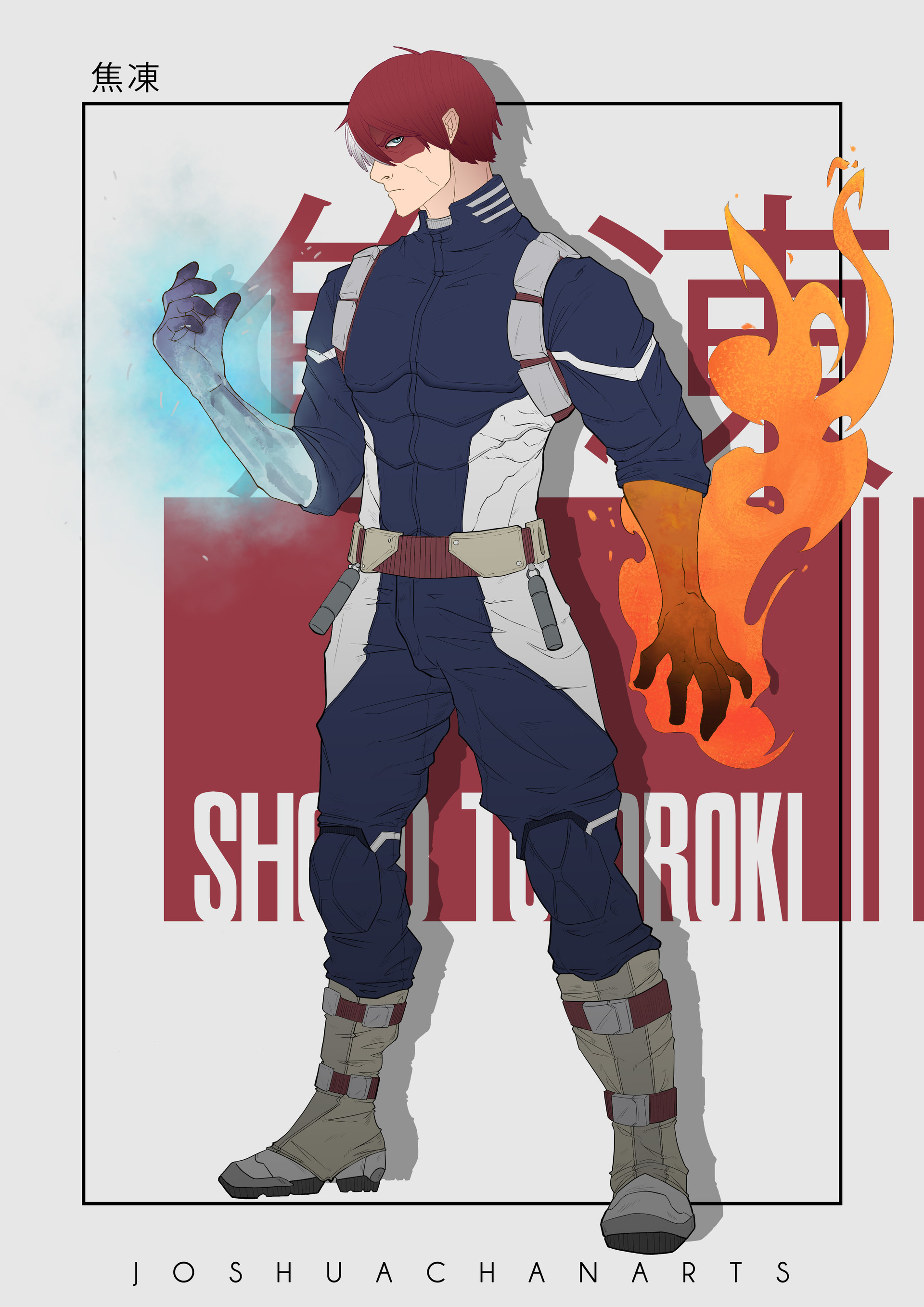 ArtStation - Shoto Todoroki