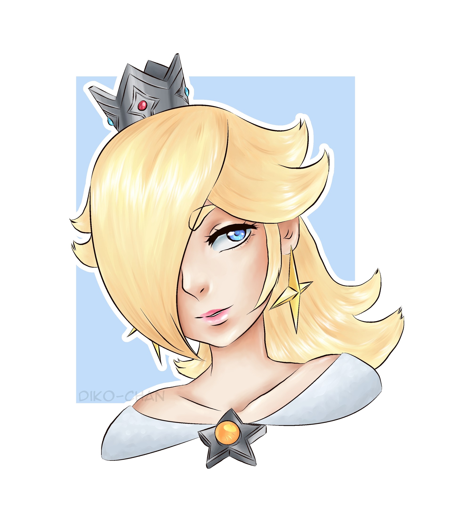 Orsolya Obertik Rosalina Fanart Mario , #mario , #luigi , #magikoopa , #manga , #dr. orsolya obertik rosalina fanart