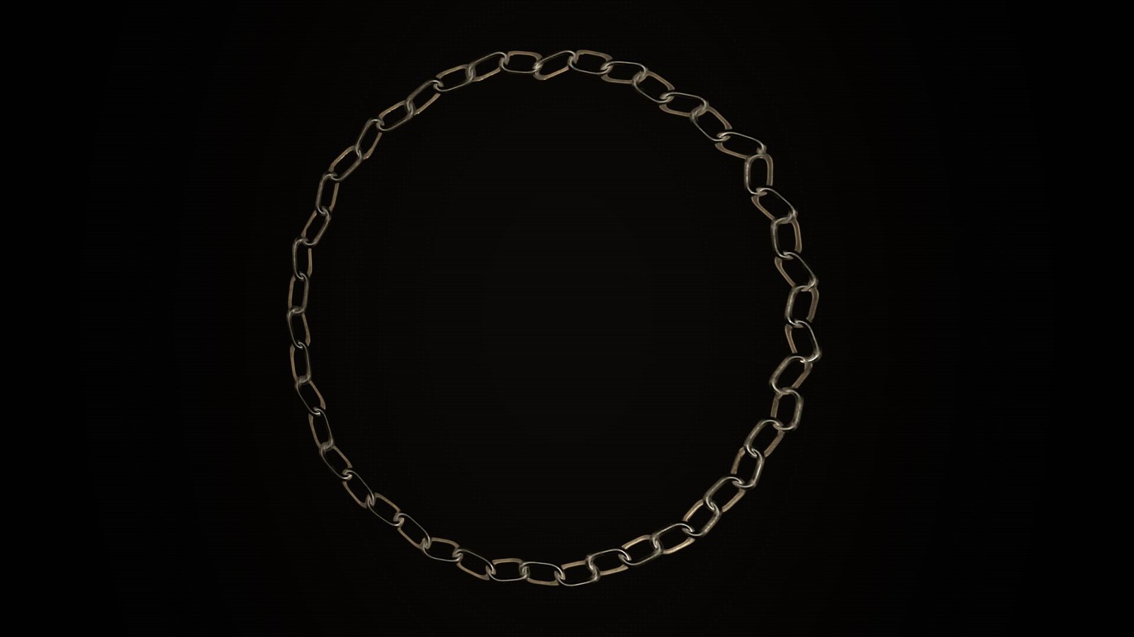 Circle chain option with slight link offset and random rotation.