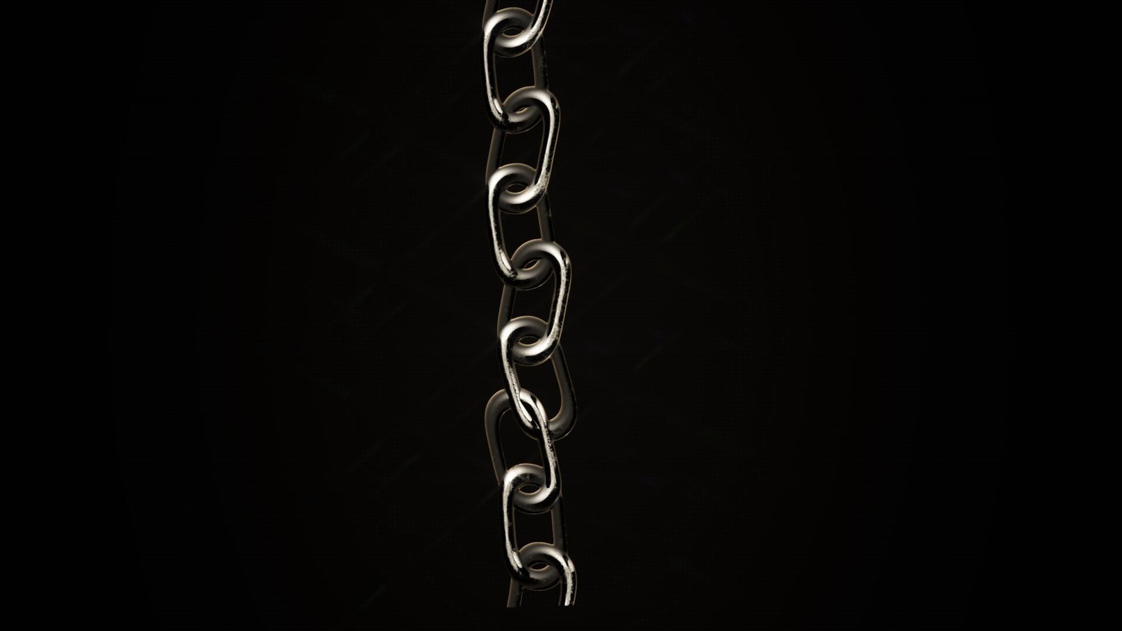 Straight chain option with slight link offset and random rotation.