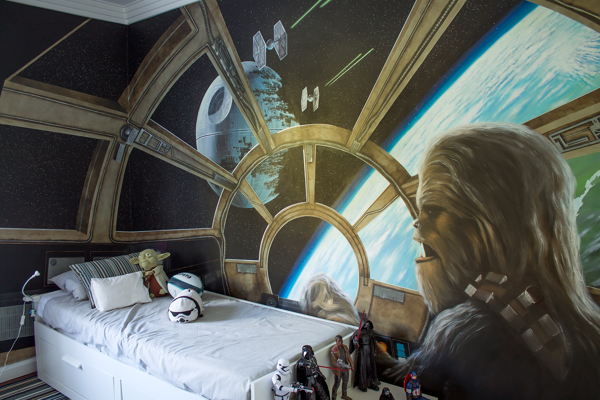 Bruno Krippahl Star Wars Mural