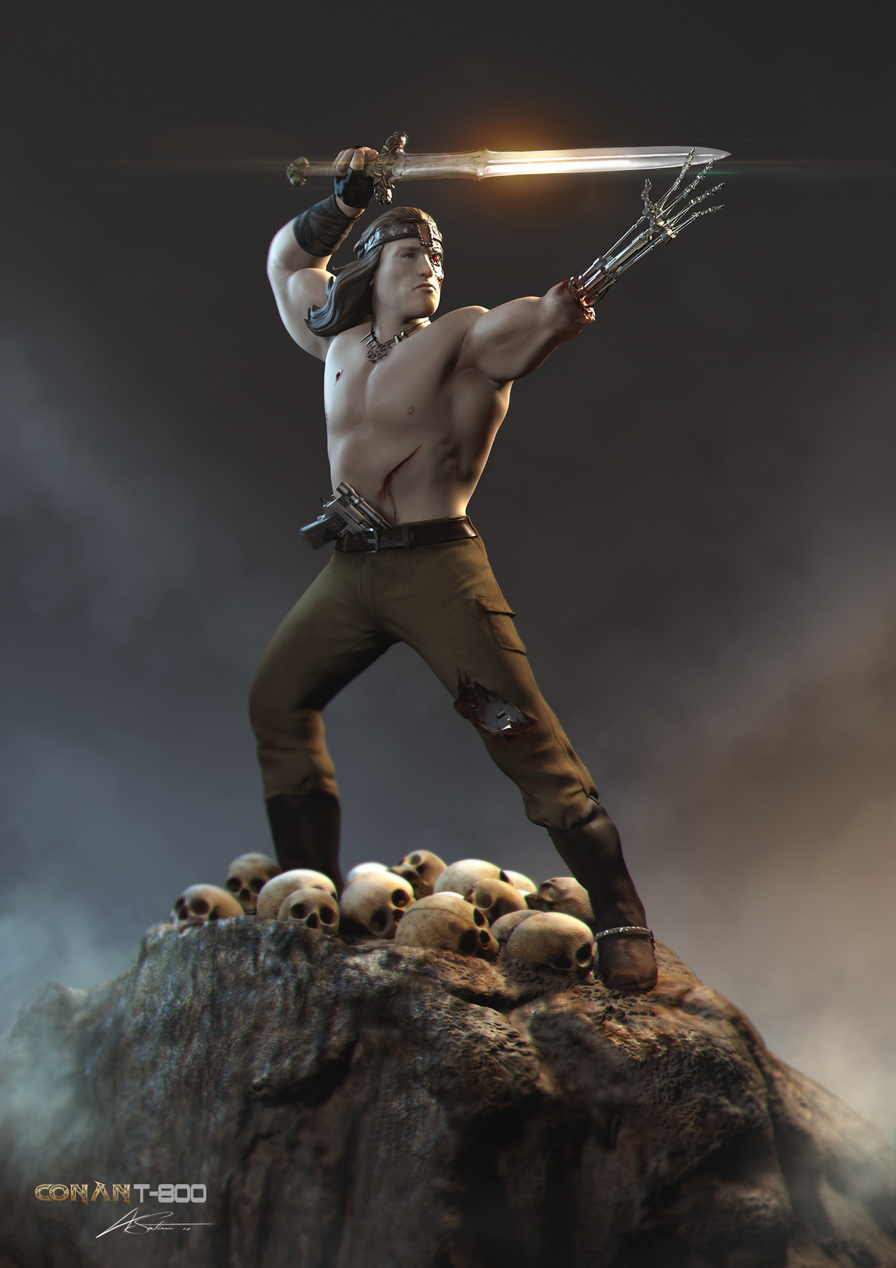 Andy Sutton Conan T 800