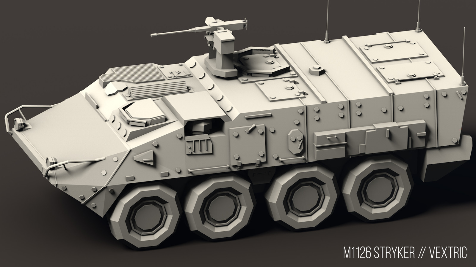 M1126 STRYKER - Untextured