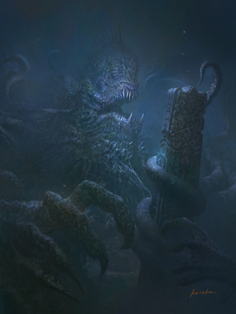 Dagon by Kou Takano : r/ImaginaryNecronomicon