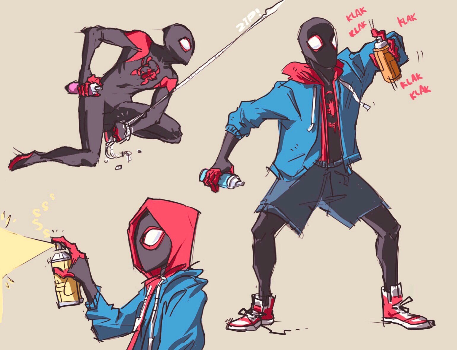 ArtStation - Spiderverse fan art