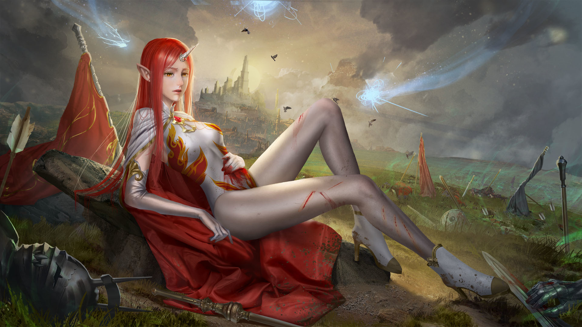 Artstation Seductive Dragoness Dgs Art