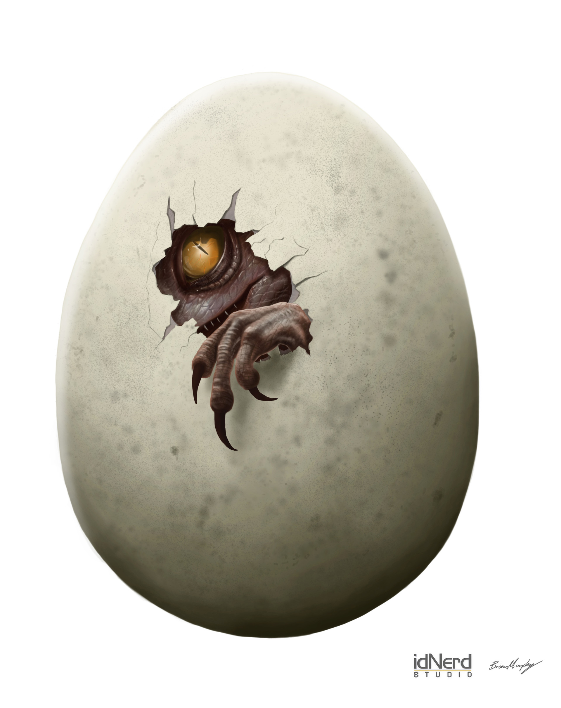 how big is a trex egg