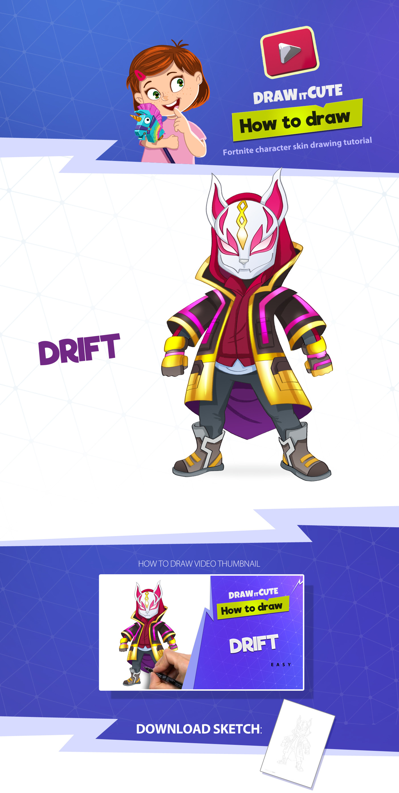 Artstation Fortnite Skins Drawitcute Com