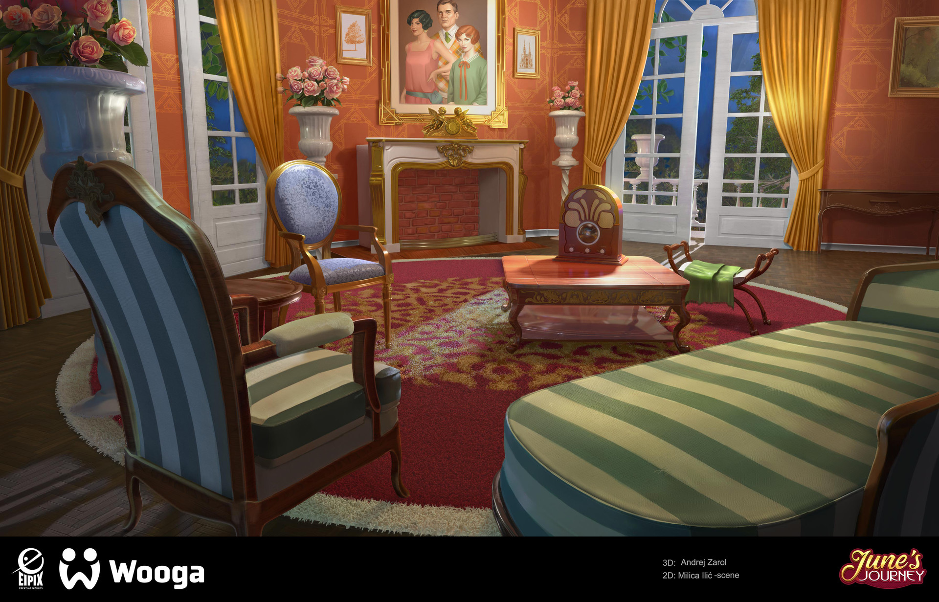 ArtStation - Estate Parlor