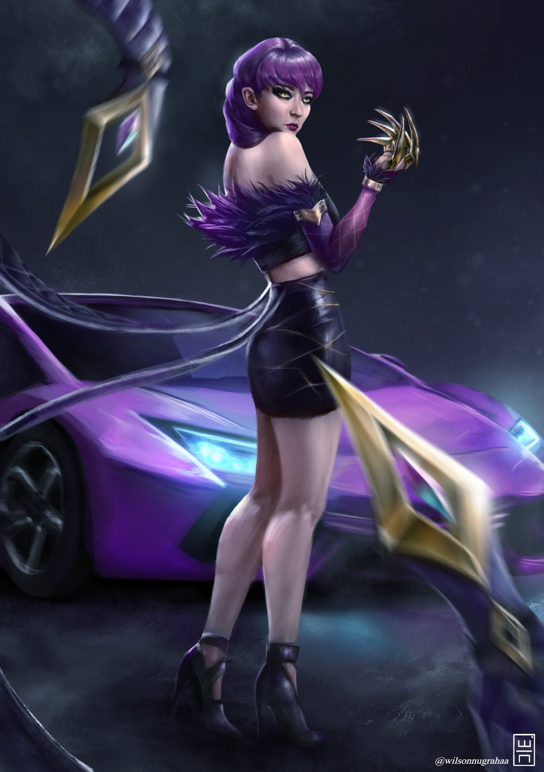 Featured image of post K Da Evelynn Car