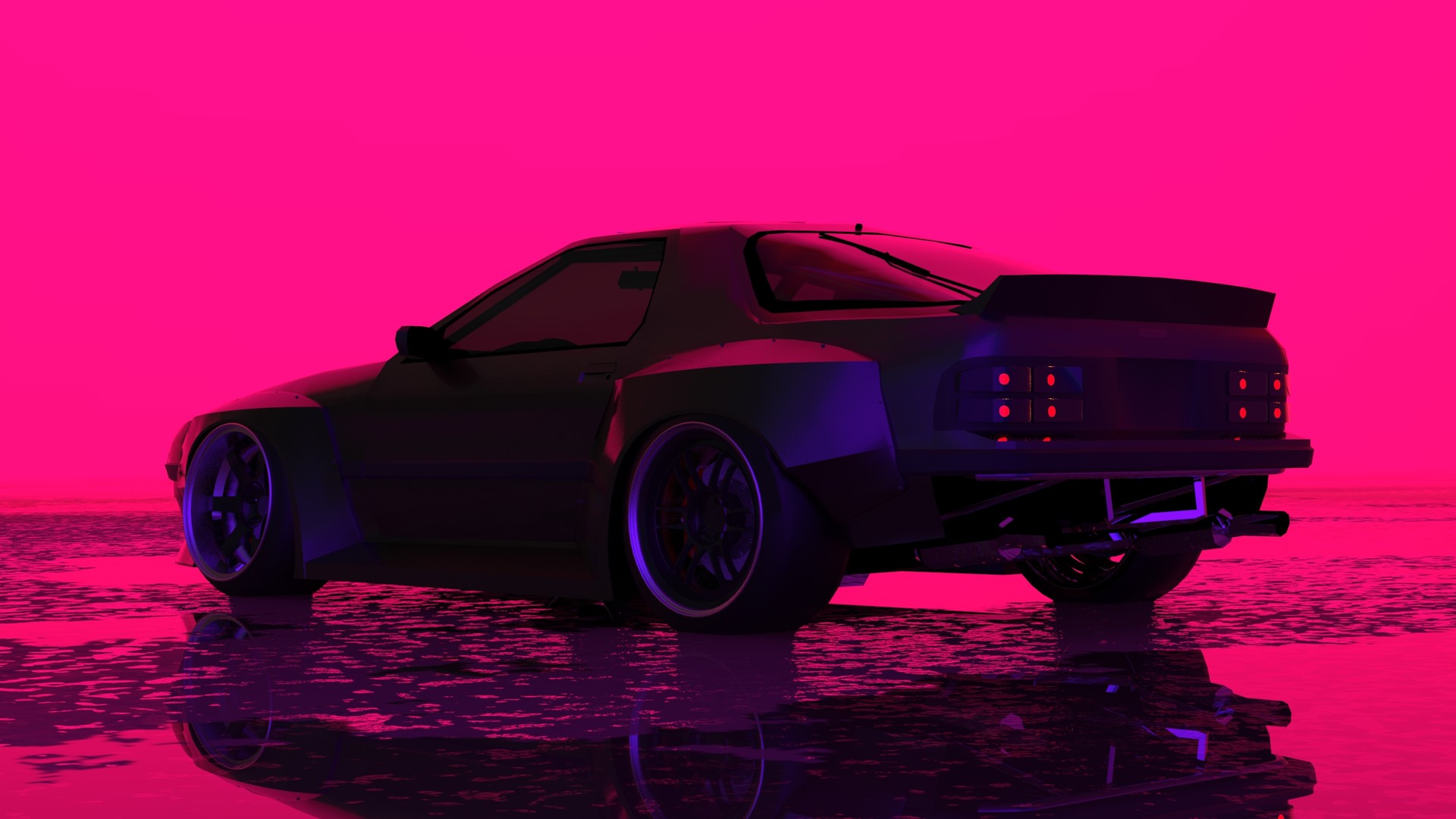 Artstation Mazda Rx7 Fc With Pandem Widebody Andrew Pickett