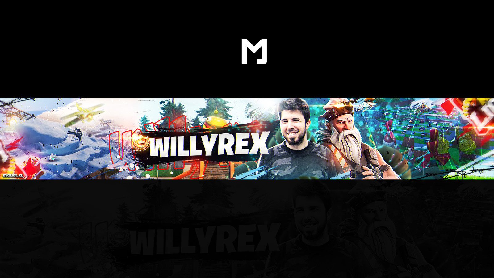 Imagenes de willyrex,Artstation New Banner For Willyrex Miguel Desings