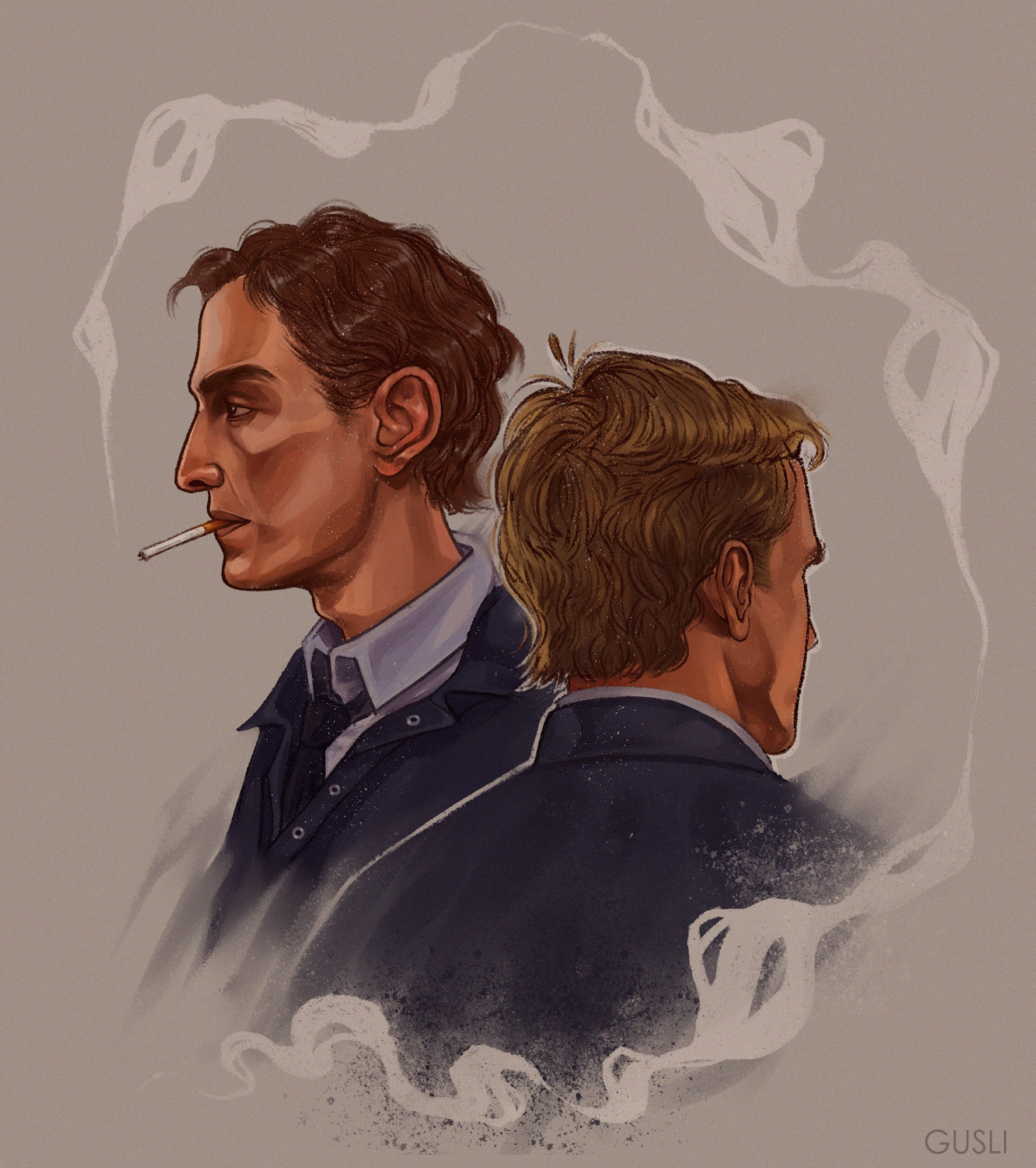 Rust cohle and marty